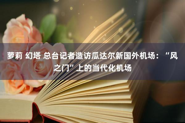 萝莉 幻塔 总台记者造访瓜达尔新国外机场：“风之门”上的当代化机场