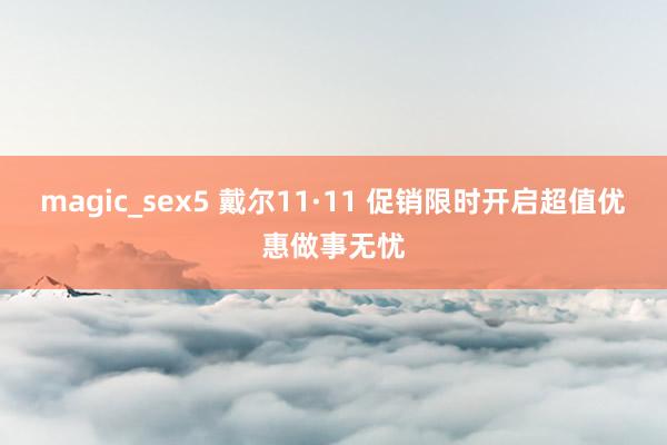 magic_sex5 戴尔11·11 促销限时开启超值优惠做事无忧